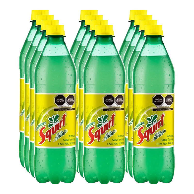 Refresco Squirt Sabor Toronja 600 Ml (12piezas)