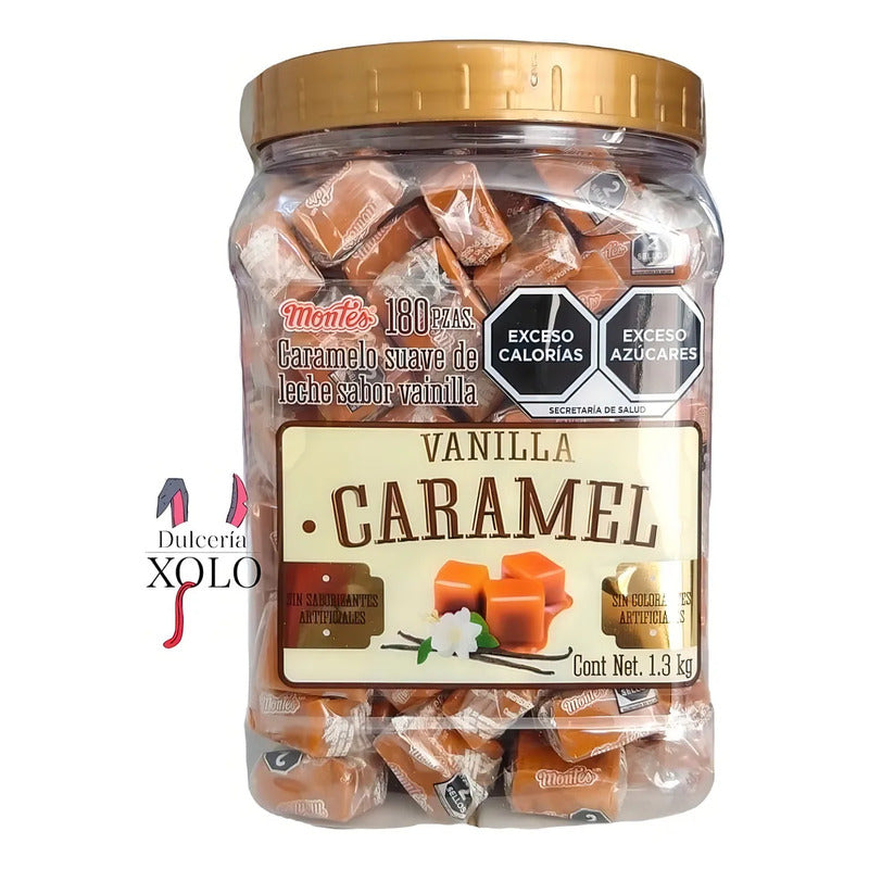 Caramelo Suave Montes Vainilla De Leche 1.3kg