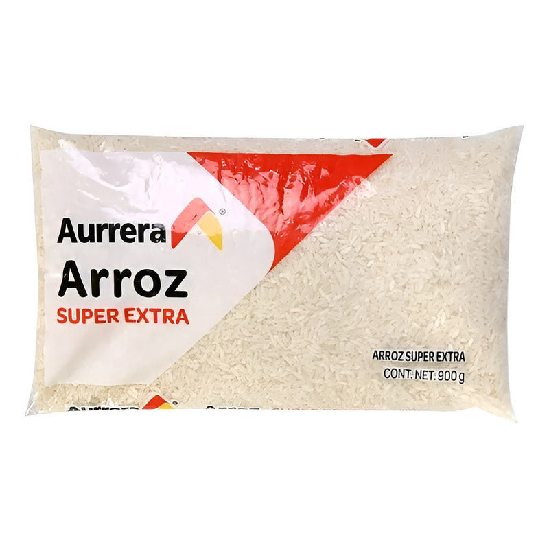 Arroz Aurrera Super Extra 900g (6 Piezas)