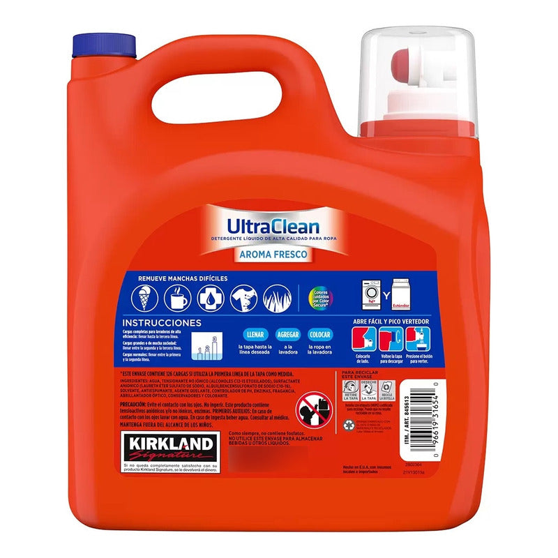 Detergente Líquido Kirkland Ultra Clean 5.73 L