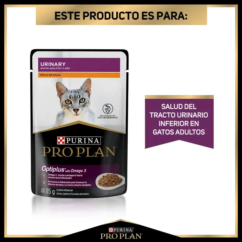 Comida Gato Adulto Los Tamaños Sabor Pollo En Salsa De 85 G