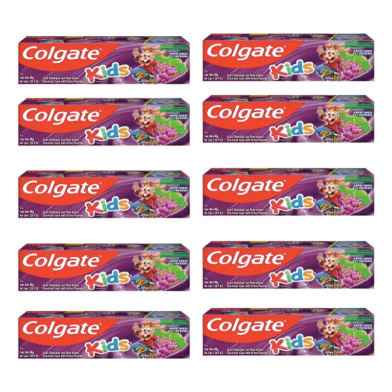 Pasta Dental Colgate Kids 50g (10piezas)