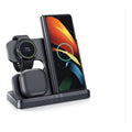 Base De Cargador Inalámbrica Para Samsung Negro