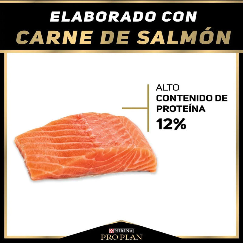 Alimento Pro Plan Optiprebio. Para Gato Adulto De Raza Mediana Sabor Salmón De 85 G