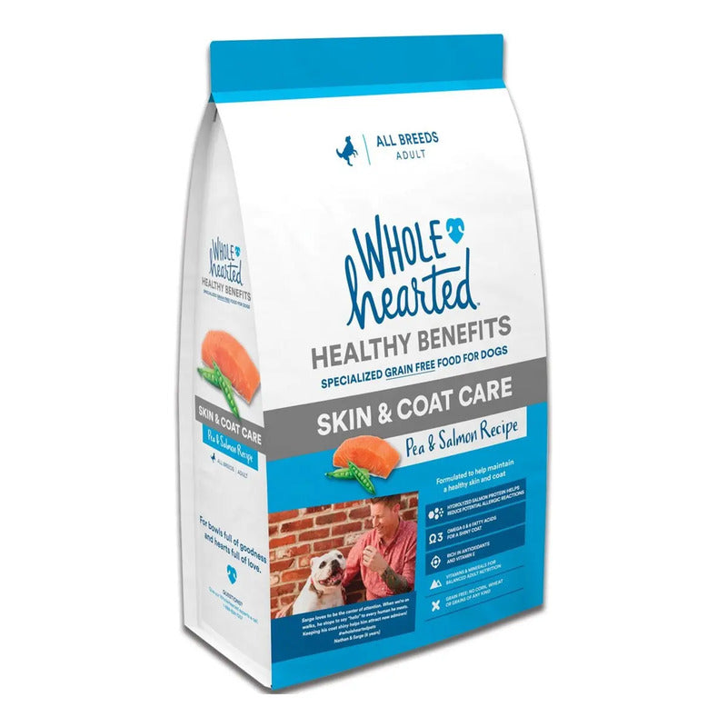 Wholehearted Perro Cuidado Pelo/piel 11 Kg Alimento Natural