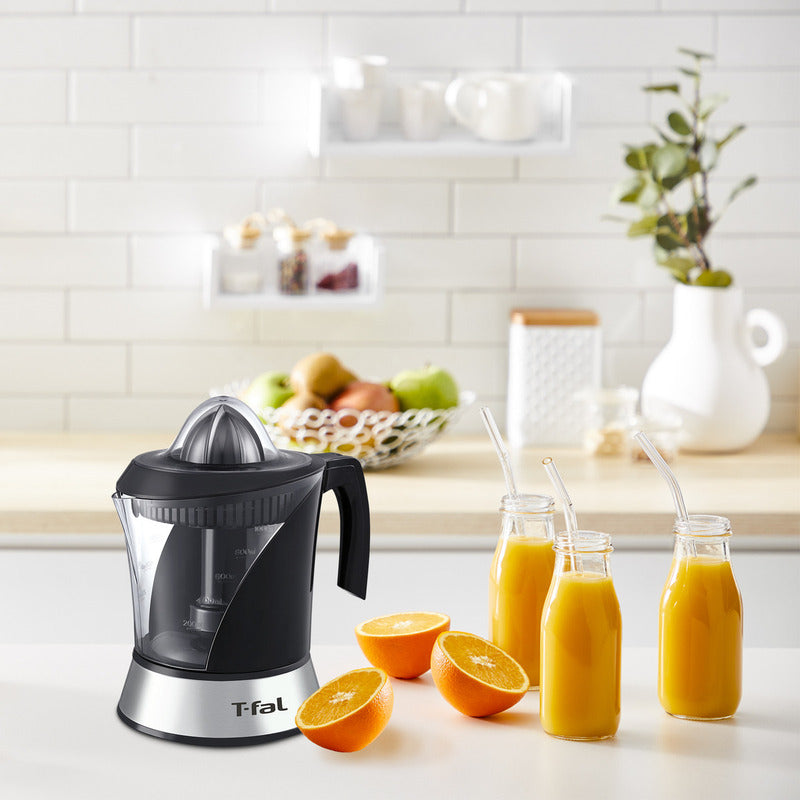 Exprimidor De Cítricos T-fal Power Press 1l 40w Negro