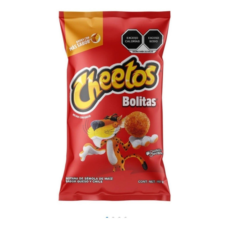Botana Sabritas Cheetos Bolitas 110g 3pzas