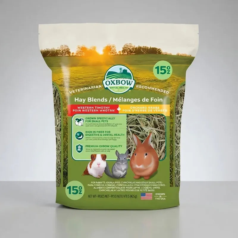 Heno Mezcla Orchard Y Timothy Para Pequeños Mascotas, 425 G