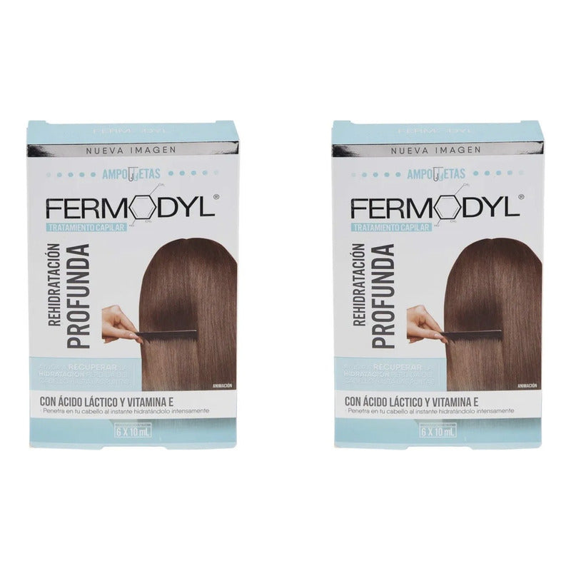 Tratamiento Fermodyl Rehidratación Profunda 12 Ampolletas