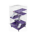Kaytee Hábitat Deluxe Multinivel P. Hurón O Chinchilla,azul