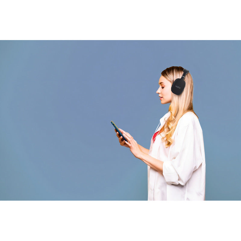 Misik - Audifonos Inalmbricos Bluetooth - Recargables Color Negro