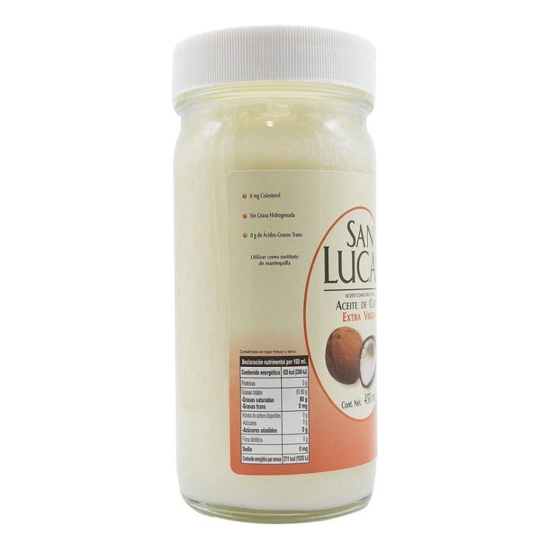 Aceite De Coco San Lucas Extra Virgen 450ml