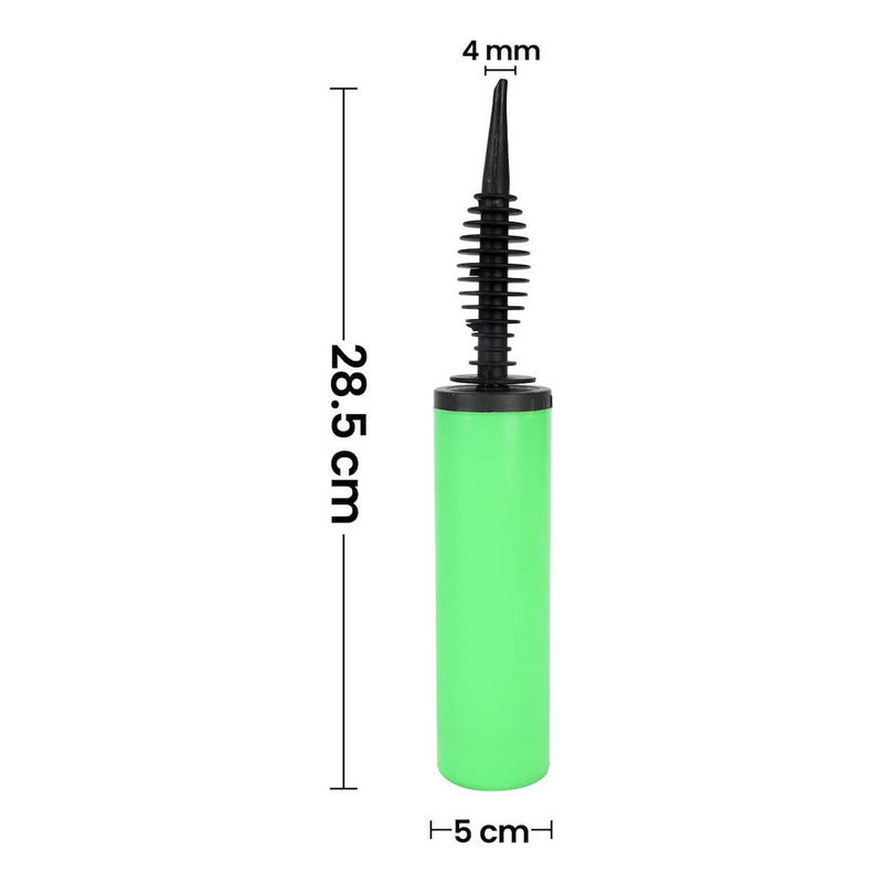 Mylin Bomba Para Inflar Globos Color Verde 29cm 1 Pz