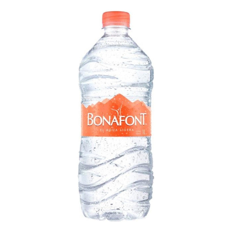 Agua Bonafont De 1l (12piezas)