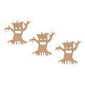 Figurita Decorativa Para Halloween Arbol De 12cm 3pz