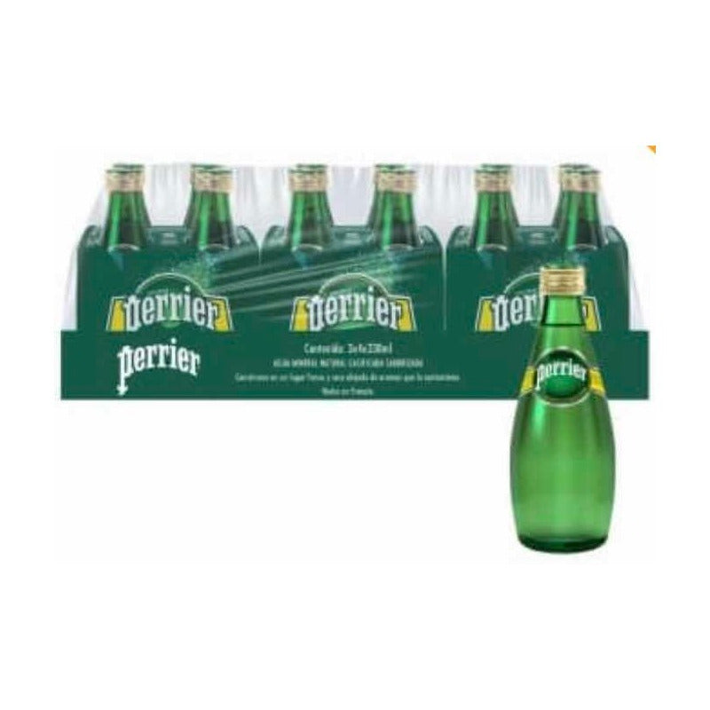 Agua Mineral Perrier De 330ml C/u (24piezas)