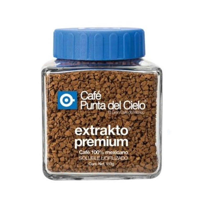 Café Punta De Cielo Extrakto Premium Liofilizado 110g 2frasc