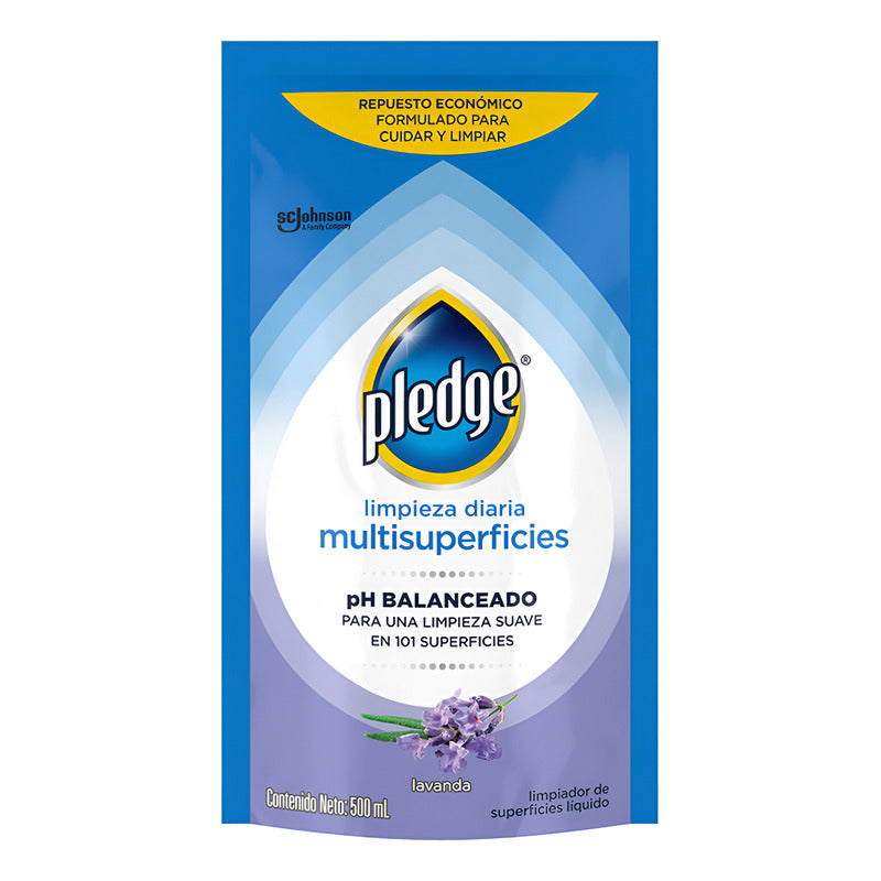 Limpiador Pledge Multisuperficie Lavanda Dp 500ml