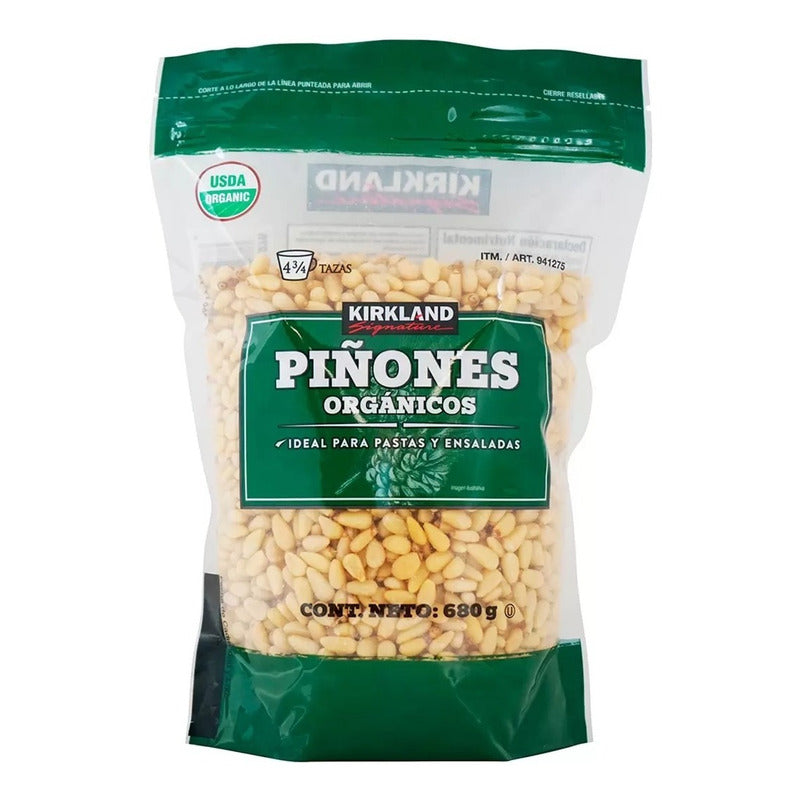 Kirkland Signature Piñones Orgánicos 680g (2 Bolsas)