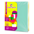 Papel Bond Carta Eurocolors Colores Surtido Pastel 100 Hojas Varios