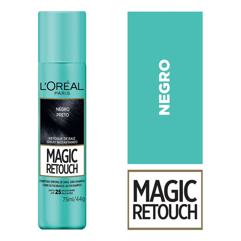 Retocador De Raíz Magic Retouch L'oréal Paris Negro