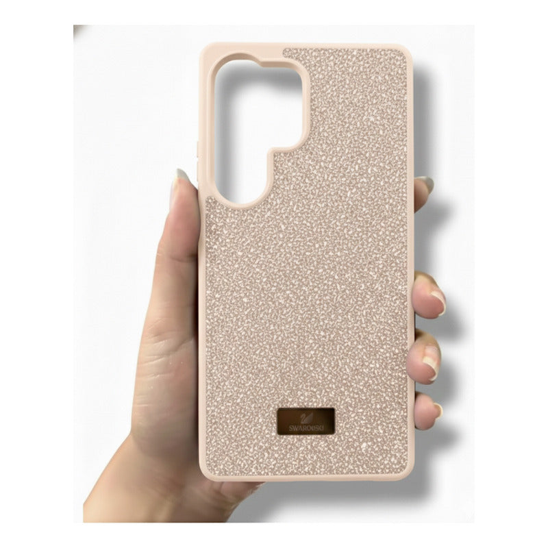 Funda Swarovski Para Samsung S25 Ultra Champagne Cristal