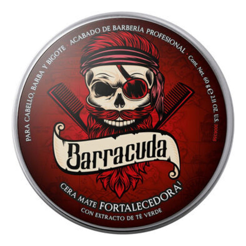 Cera Para Cabello Y Barba Mate Barracuda (5piezas)