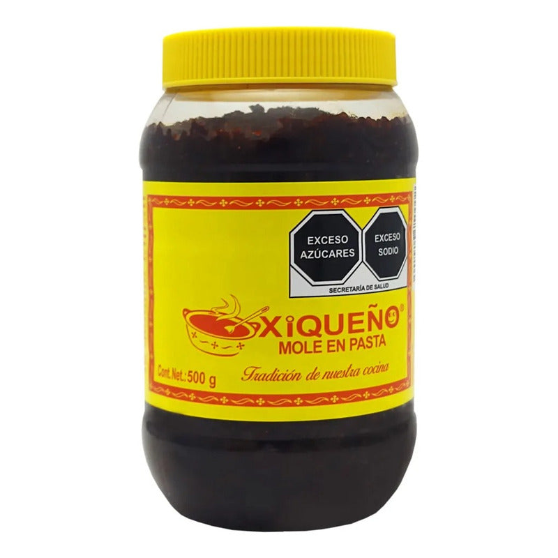 Xiqueño Mole Poblano  En Pasta 500g (4 Pzs)