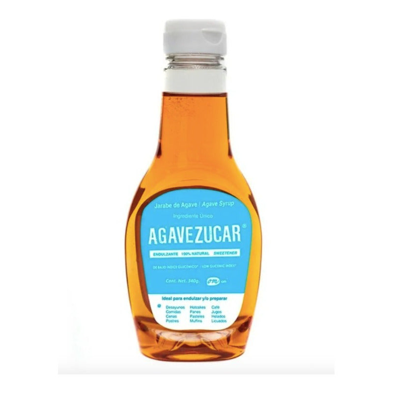 Jarabe De Agave Agavezucar Líquido 3 Piezas De 340gr