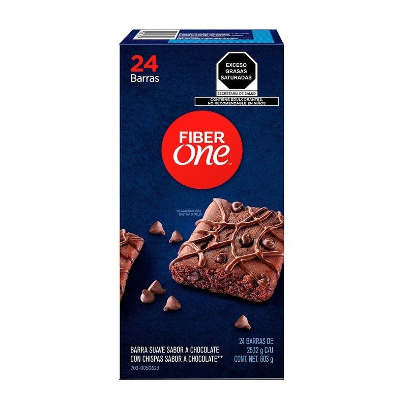 Fiber One Barras Suave Estilo Brownie Con Chisp De Chocolate