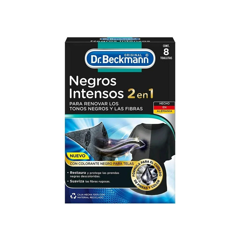 Toallitas Dr. Beckmann Negros Intensos (2cajas)