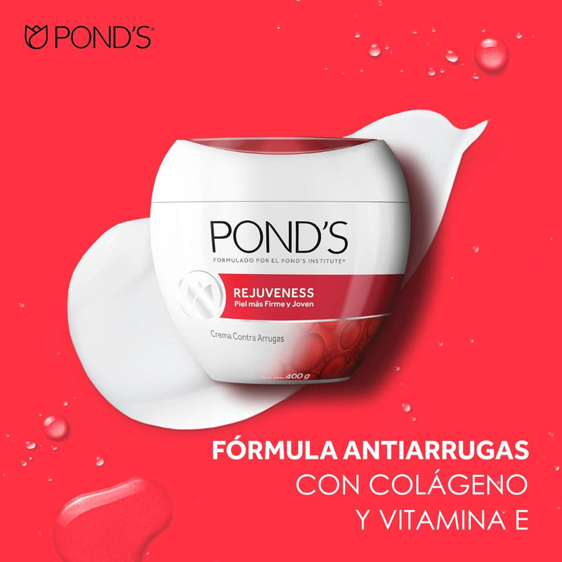 Pond's Crema Facial Rejuveness De Día 400 G Mixta Día Sensible
