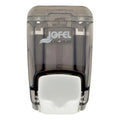 Dispensador De Jabón Jofel Ac84000au, De Plástico Gris Oscuro Con Visor Y Llave De Seguridad