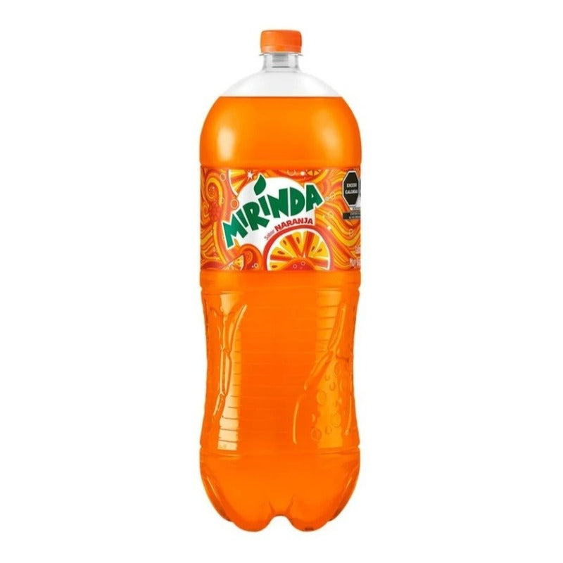 Refresco Mirinda Sabor Naranja Botella 6 Pz De 3 L