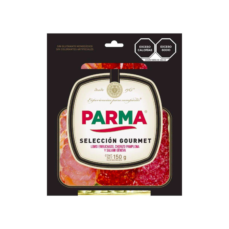 Parma Lomo Embuchado, Chorizo Pamplona Y Salami Génova 150 G