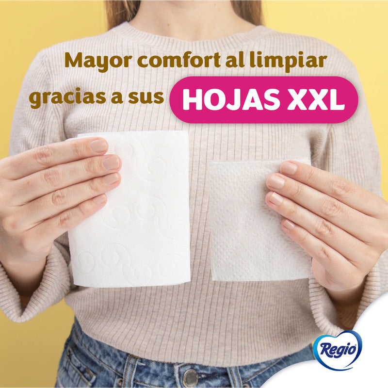 Papel Higiénico Regio Luxury Almond Touch 32 Rollos