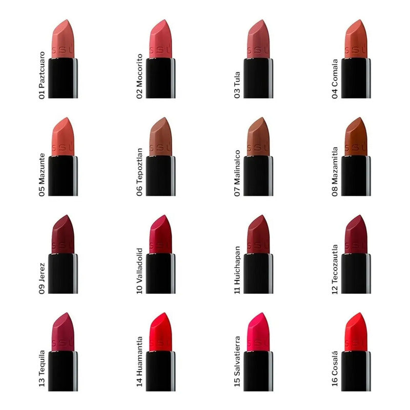 Labial Humectante Bissú Color 16 Cosala