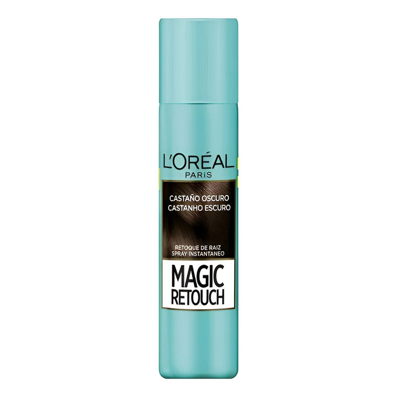 Retocador De Raiz L'oréal Magic Retouch Castaño Oscuro 75ml Castaño Oscuro