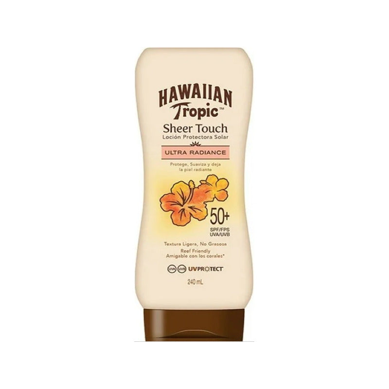 Protector Hawaiian Tropic Sheer Touch Fps 50+ 2 Pzs De 240ml