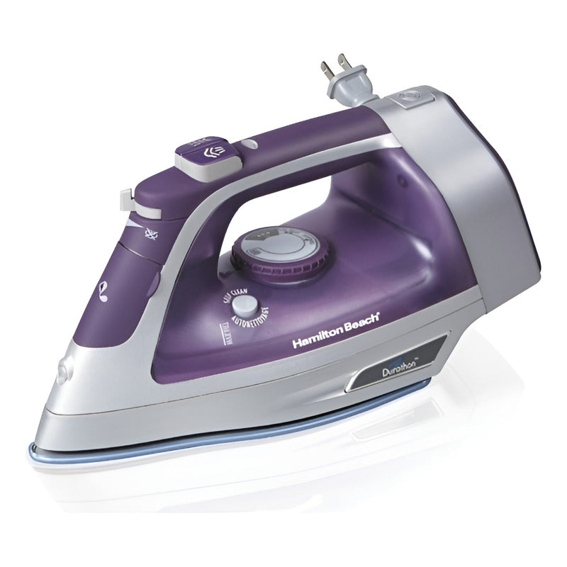 Plancha De Vapor Hamilton Beach Durathon Morado