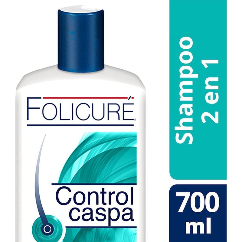 3 Pzas De Shampoo Folicure Limpieza Renovador Lim