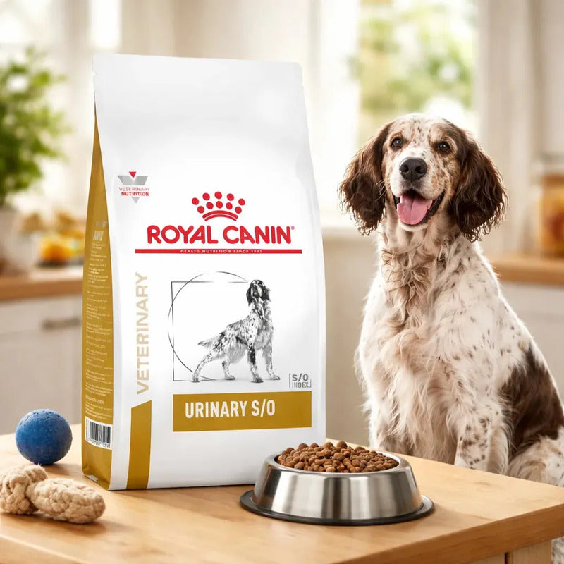 Alimento Royal Canin Veterinary Diet Canine Urinary S/o Para Perro Adulto De Raza Mediana Y Grande Sabor Mix De 3 Kg