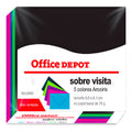 Sobres De Papel Visita Office Depot Colores Surtidos 50 Pz Varios Lisa