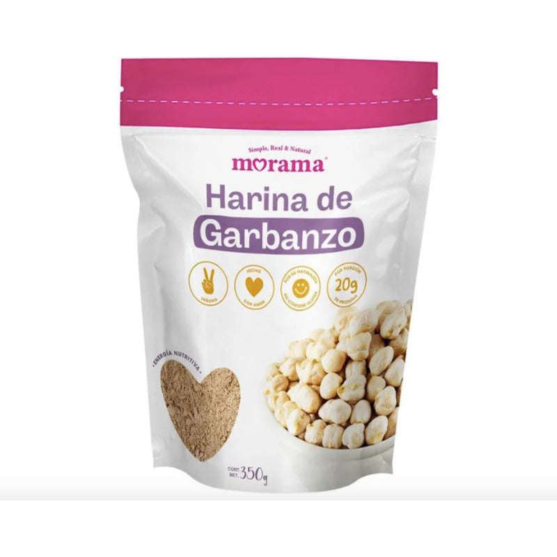 Harina De Garbanzo Morama 3 Piezas De 350gr
