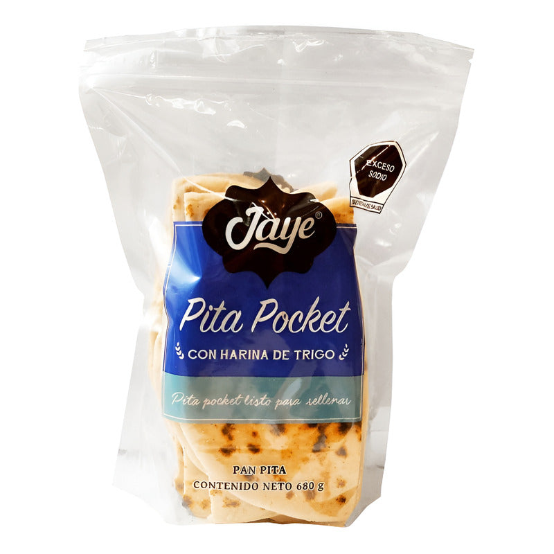 Pan Pita Pocket 680g Jaye
