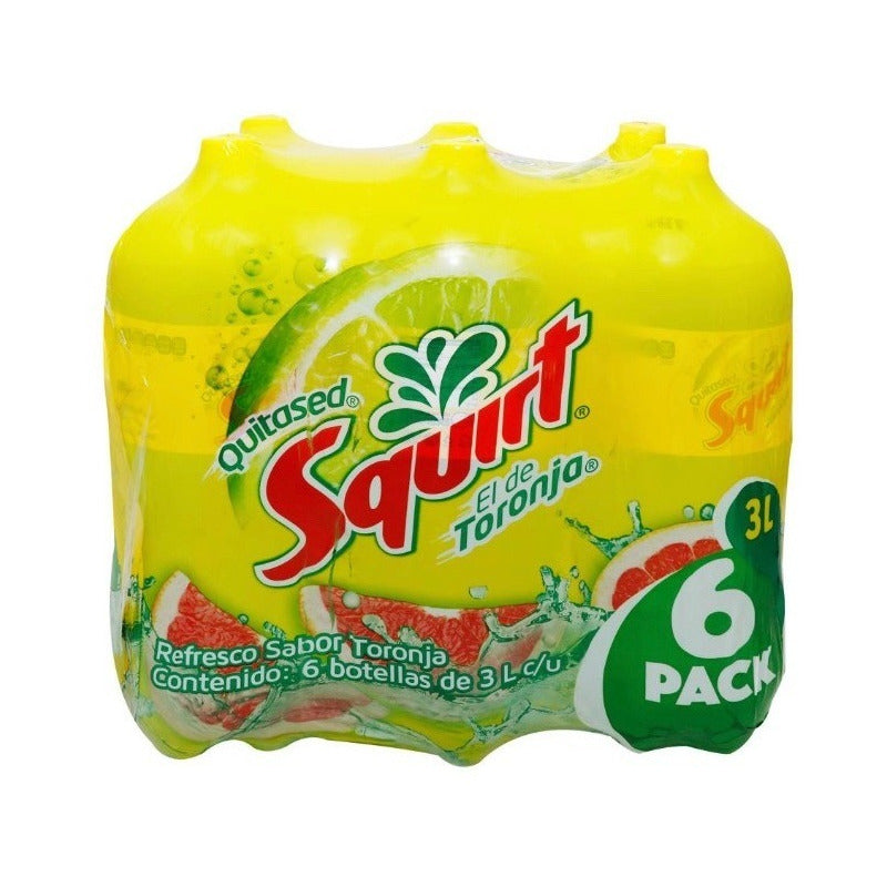 Refresco Squirt Sabor Toronja 2l (6piezas)