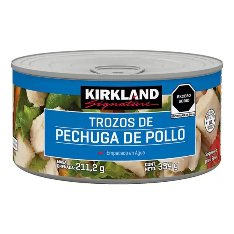 Pechuga De Pollo En Lata Kirkland 6 Piezas De 354 G