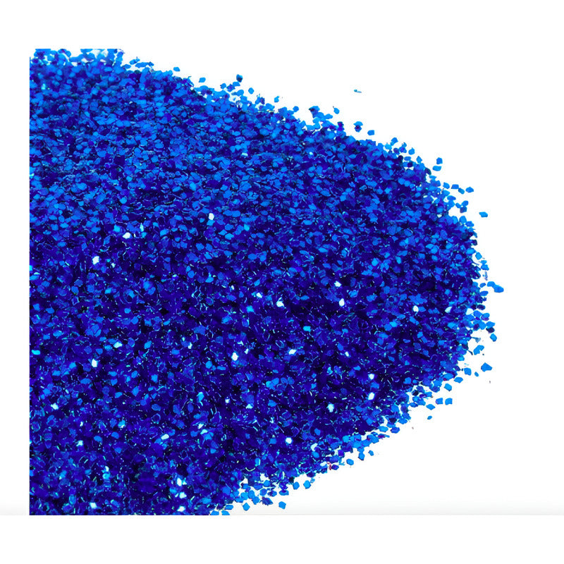 Diamantina Del #1 Azul Oscuro Metalico De 1mm 9 Pzas De 50g Azul