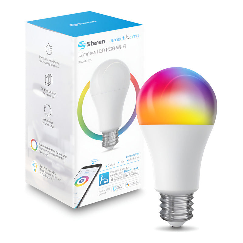 Foco Led Wi-fi Multicolor, De 10w | Shome-120