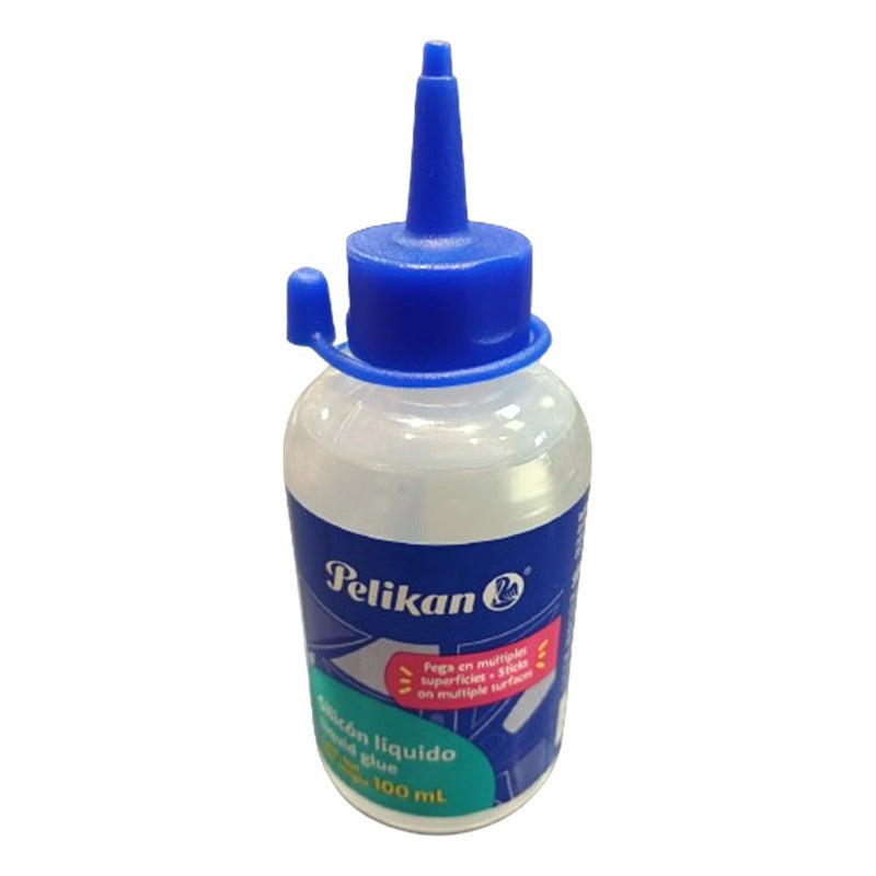 Silicona Líquida Pelikan De 100 Ml Para Manualidades Y Reparaciones Transparente